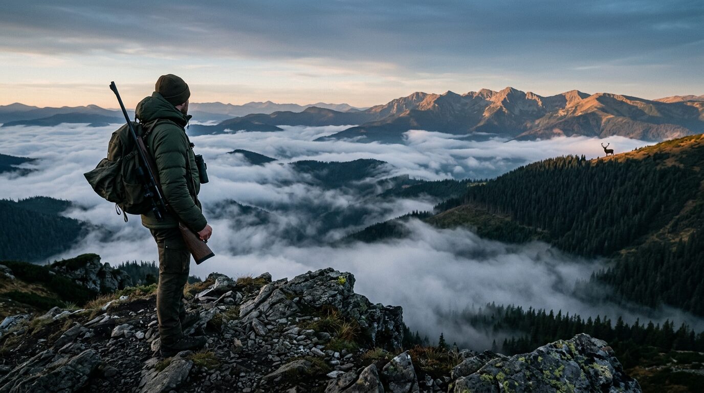 Mischwald im Białowieża-Vorland im frühen Morgenlicht